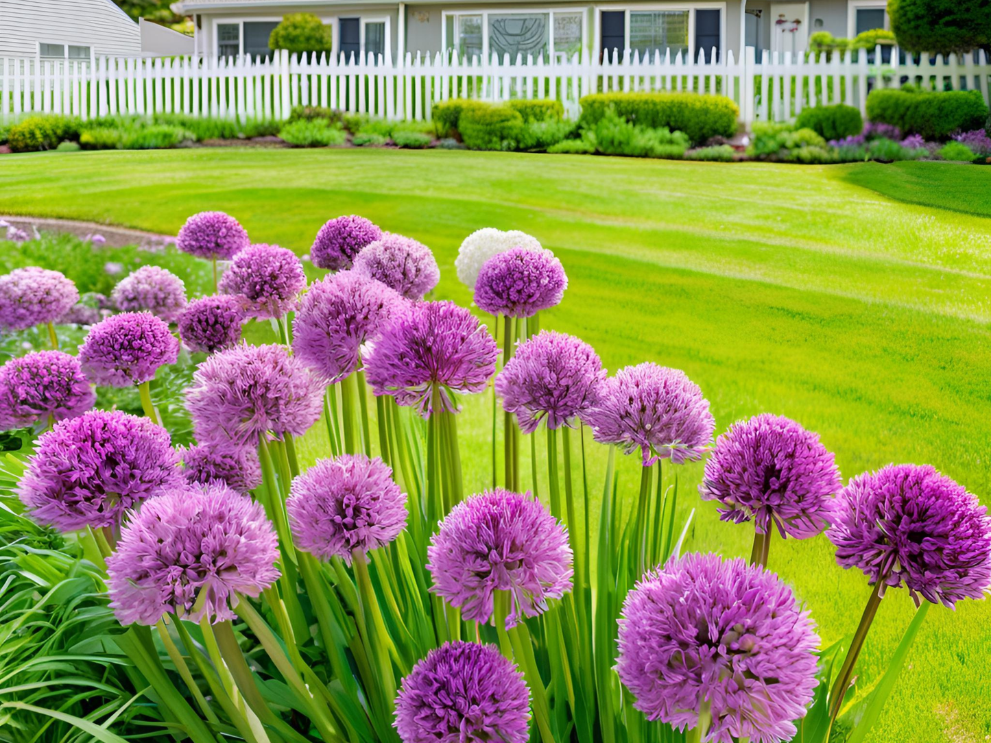 10/15/30/50 Allium Windy City Bulk Perennial Plants Herbs: 10 Allium 'Windy City'