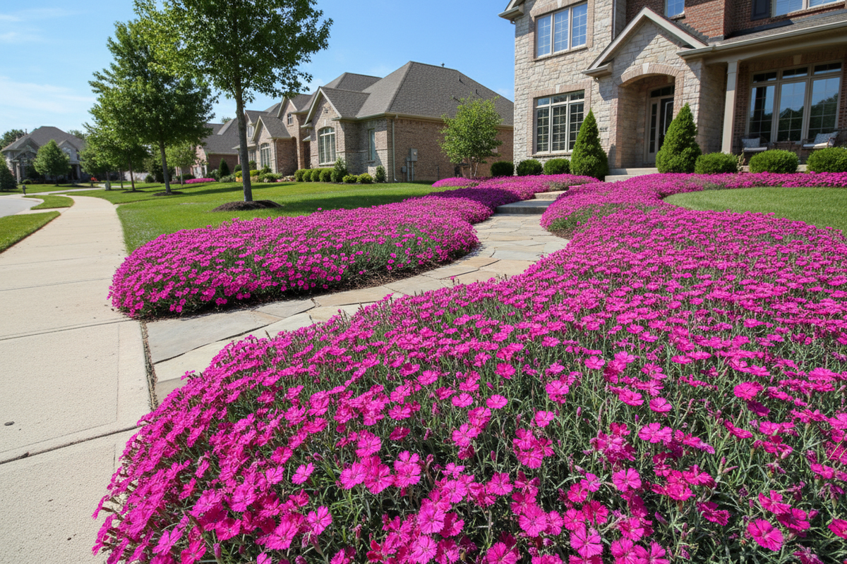 5/10/15/30 Perennial Dianthus Firewitch' Landscape Plants: 5  Dianthus 'Firewitch'
